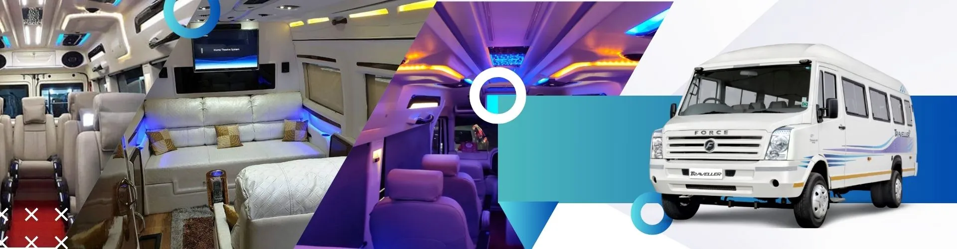 9, 12 Seater Maharaja Tempo traveller on Hire in Delhi